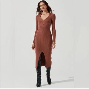 NWT ASTR Maxi Sweater Dress